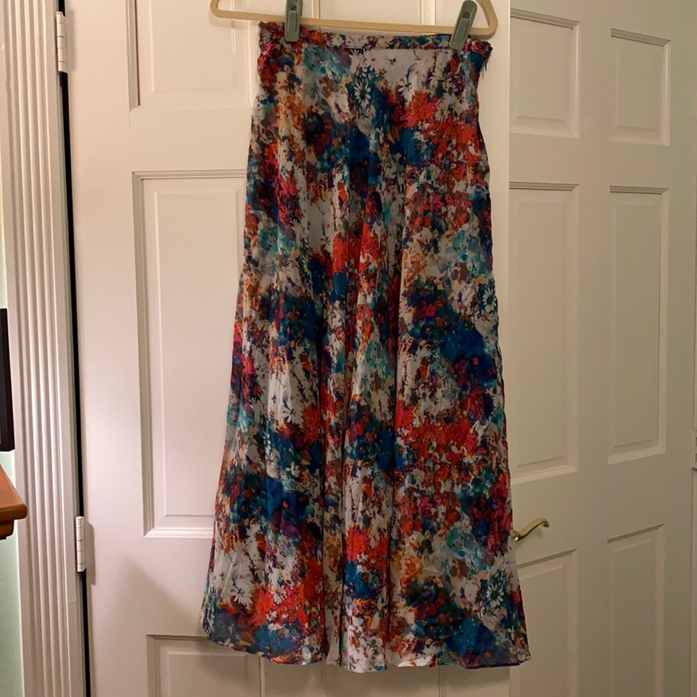Pacsun floral, long skirt. Size medium.